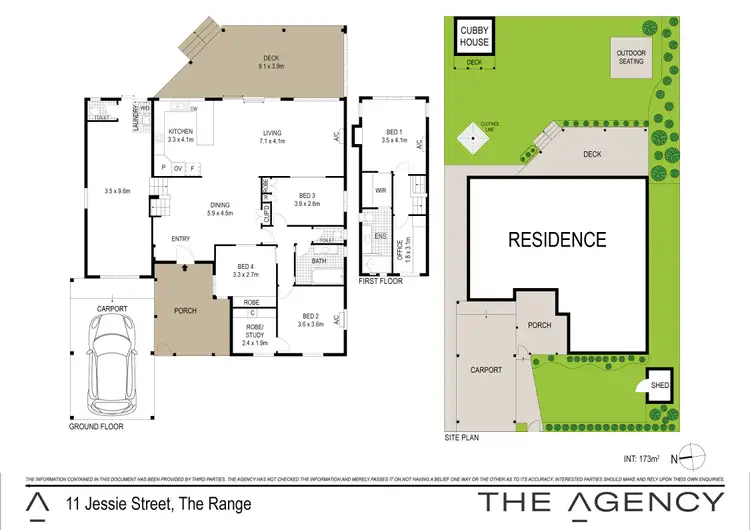 Floorplan of Homely house listing, 11 Jessie Street, The Range QLD 4700