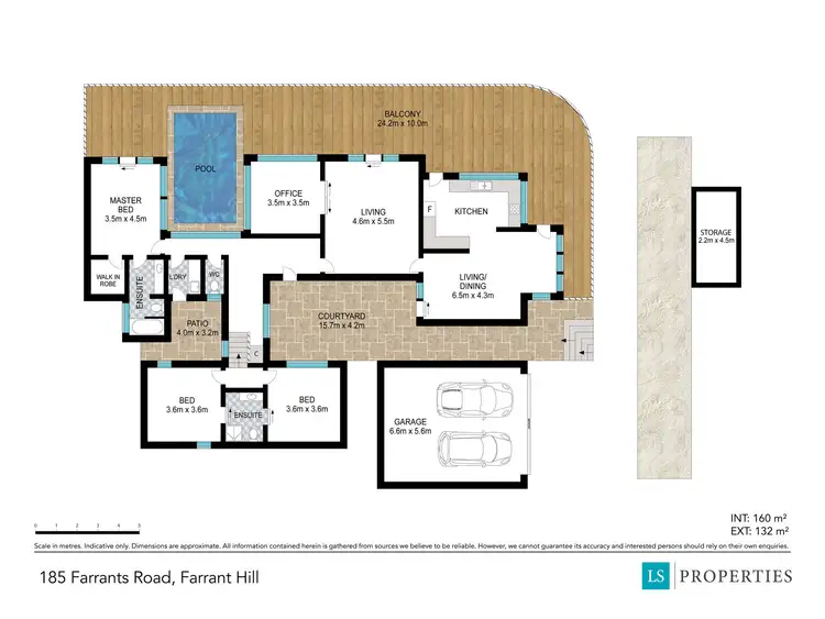 Floorplan of Homely house listing, 185 Farrants Road, Farrants Hill NSW 2484