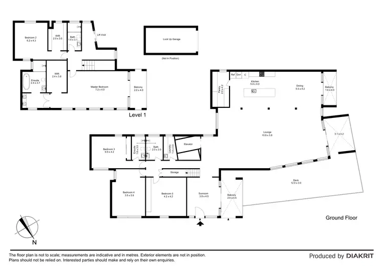Floorplan of Homely apartment listing, 1/96-98 Loftus Street, Bundeena NSW 2230