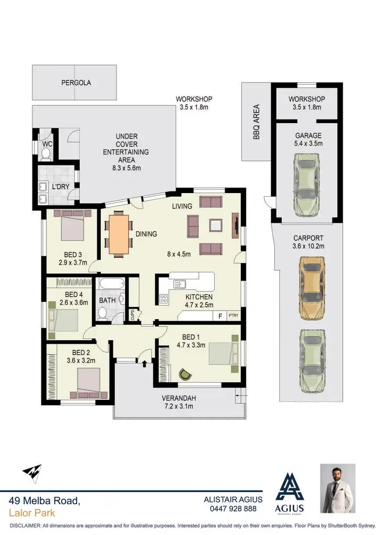 Floorplan of Homely house listing, 49 Melba Road, Lalor Park NSW 2147