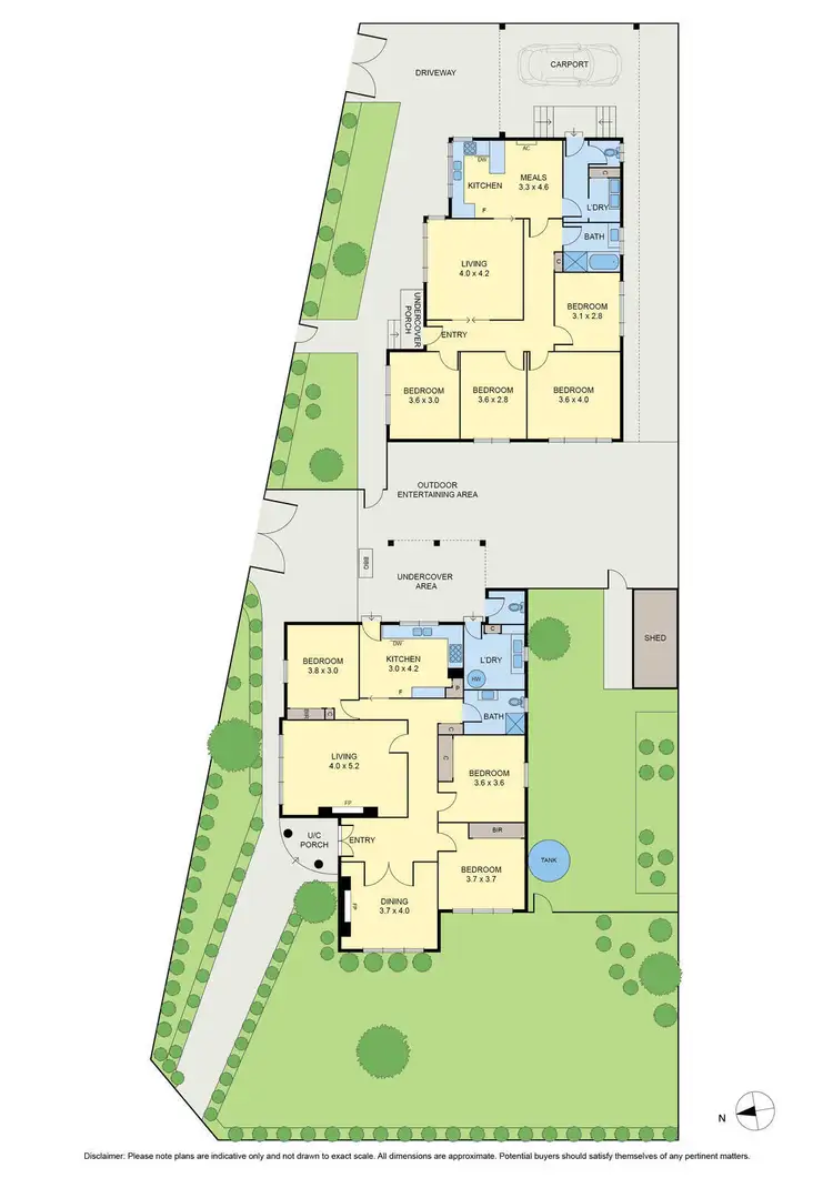 Floorplan of Homely house listing, 108 McCracken Street, Essendon VIC 3040