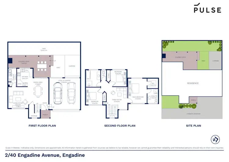 Floorplan of Homely townhouse listing, 2/40 Engadine Avenue, Engadine NSW 2233