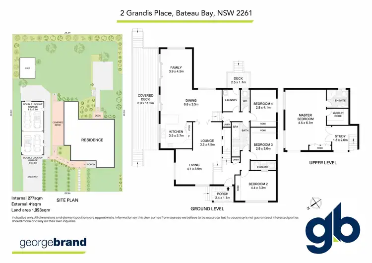 Floorplan of Homely house listing, 2 Grandis Place, Bateau Bay NSW 2261