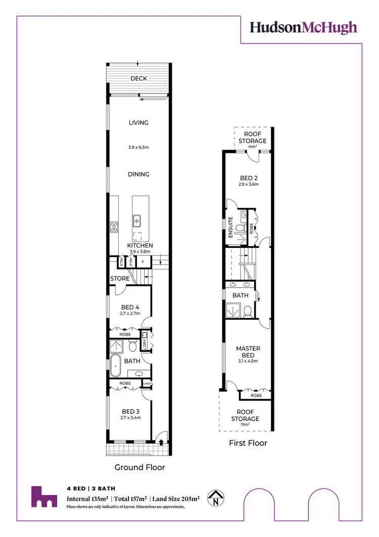 Floorplan of Homely house listing, 95a Allen Street, Leichhardt NSW 2040