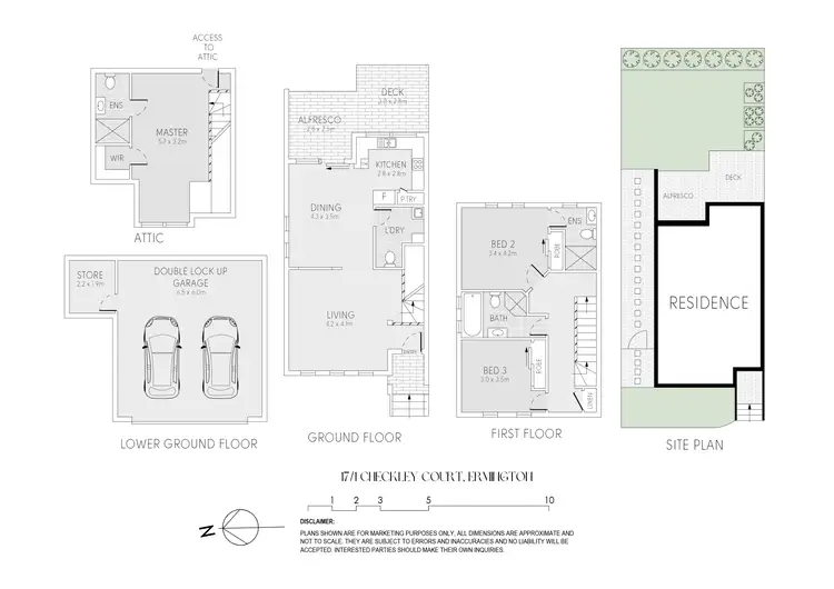 Floorplan of Homely townhouse listing, 17/1 Checkley Court, Ermington NSW 2115
