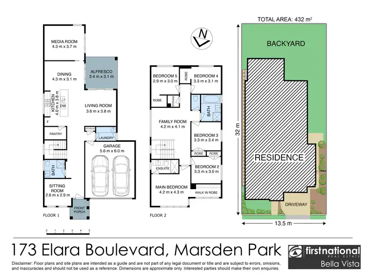 Floorplan of Homely house listing, 173 Elara Boulevard, Marsden Park NSW 2765