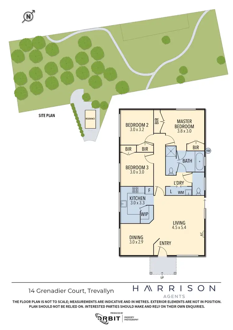 Floorplan of Homely house listing, 14 Grenadier Court, Trevallyn TAS 7250