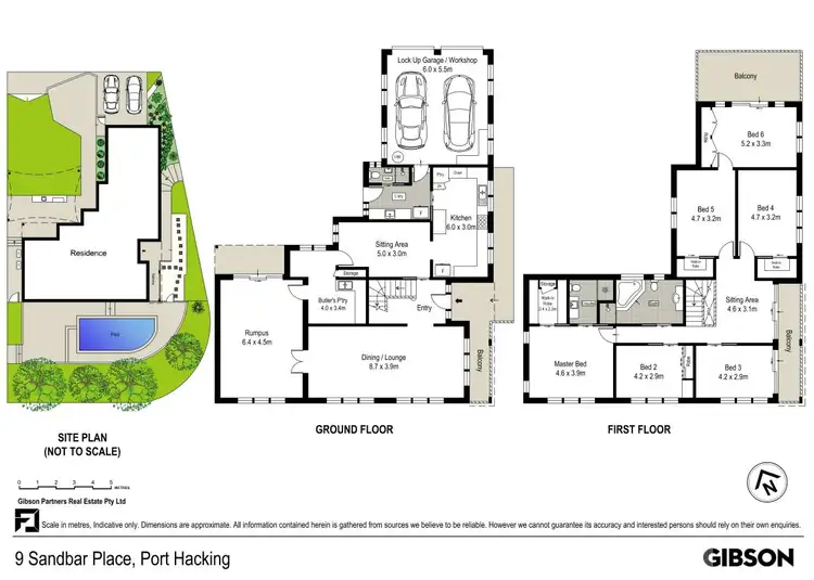Floorplan of Homely house listing, 9 Sandbar Place, Port Hacking NSW 2229