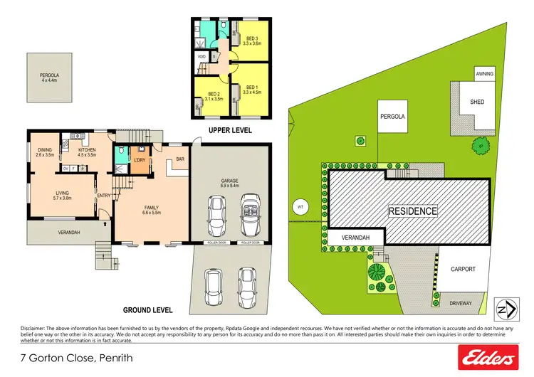 Floorplan of Homely house listing, 7 Gorton Close, Penrith NSW 2750
