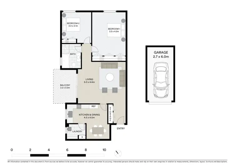 Floorplan of Homely unit listing, 3/61 Prospect Street, Rosehill NSW 2142