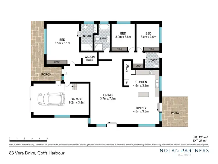Floorplan of Homely house listing, 83 Vera Drive, Coffs Harbour NSW 2450