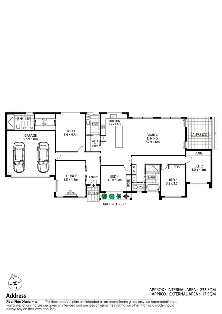 Floorplan of Homely house listing, 21 Thelander Street, Taylor ACT 2913