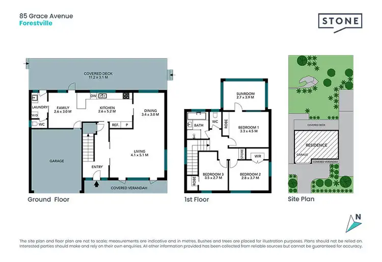 Floorplan of Homely house listing, 85 Grace Avenue, Forestville NSW 2087