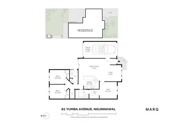 Floorplan of Homely house listing, 81 Yumba Avenue, Ngunnawal ACT 2913