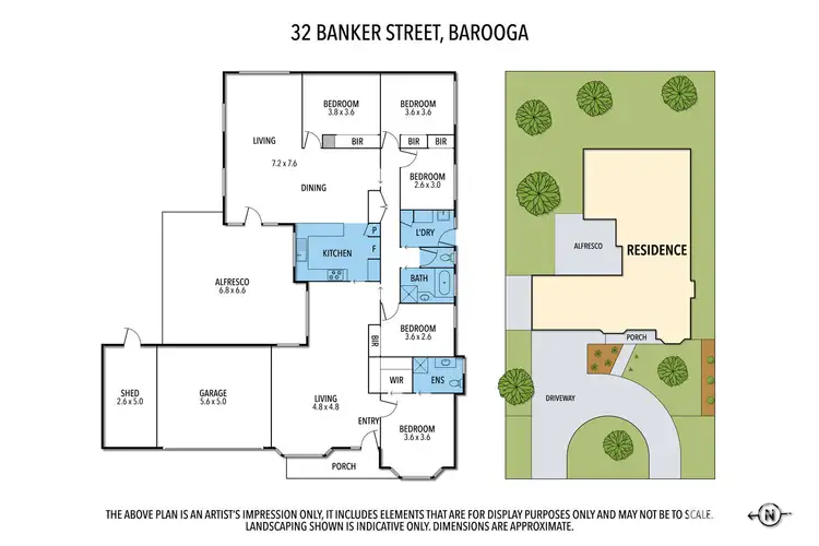 Floorplan of Homely house listing, 32 Banker Street, Barooga NSW 3644