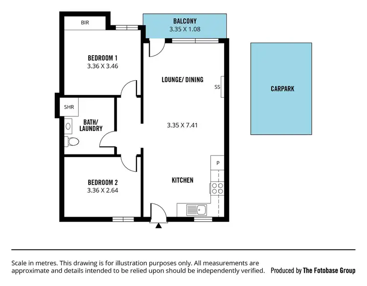 Floorplan of Homely unit listing, 52/2 Ayliffes Road, St Marys SA 5042