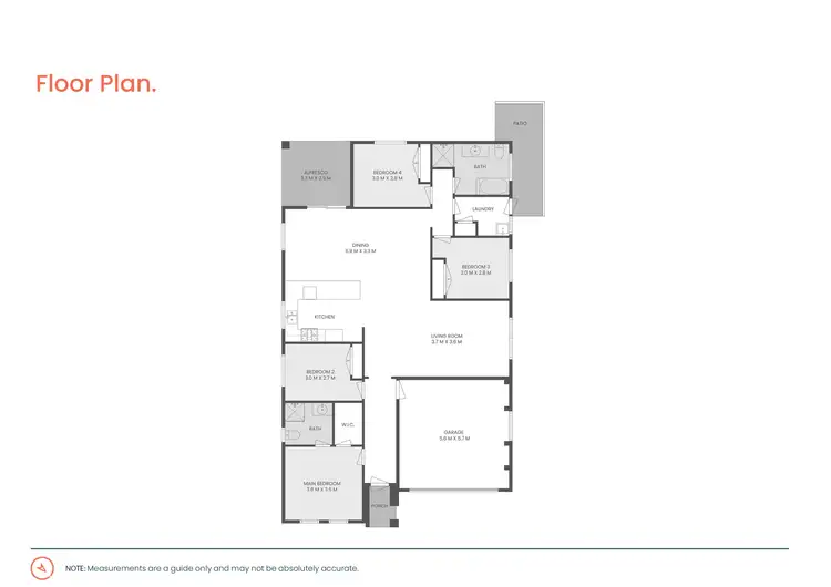 Floorplan of Homely house listing, 22 Mahogany Crescent, Thornton NSW 2322