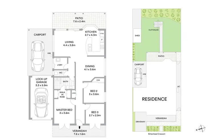 Floorplan of Homely house listing, 4 Birkenhead Crescent, Forest Lake QLD 4078