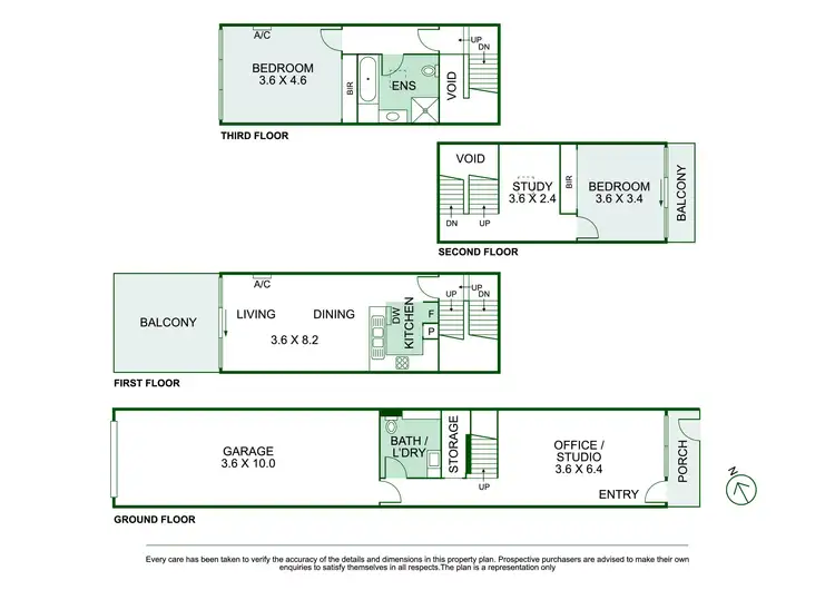 Floorplan of Homely house listing, 1/107 Grange Road, Glen Huntly VIC 3163