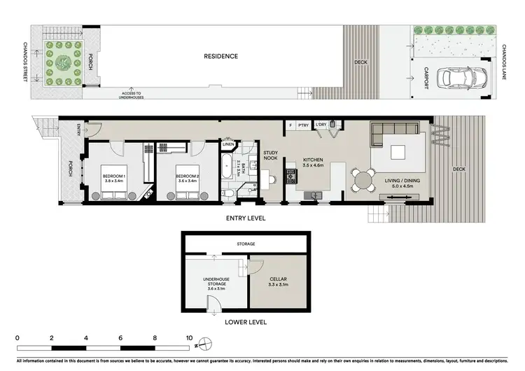 Floorplan of Homely house listing, 193 Chandos Street, Crows Nest NSW 2065