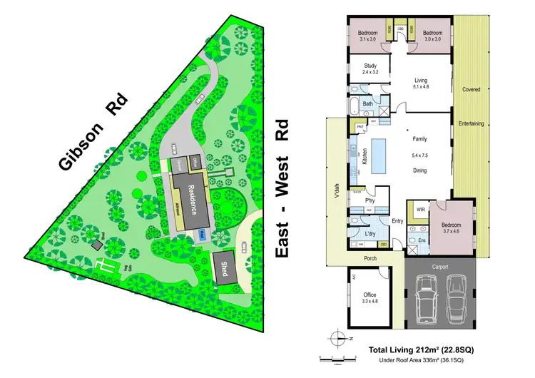 Floorplan of Homely house listing, 116 Gibson Road, Warragul VIC 3820