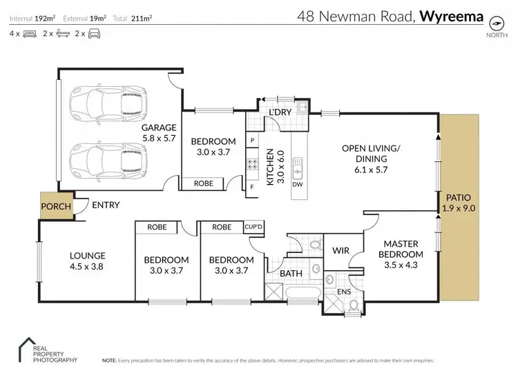 Floorplan of Homely house listing, 48 Newman Road, Wyreema QLD 4352