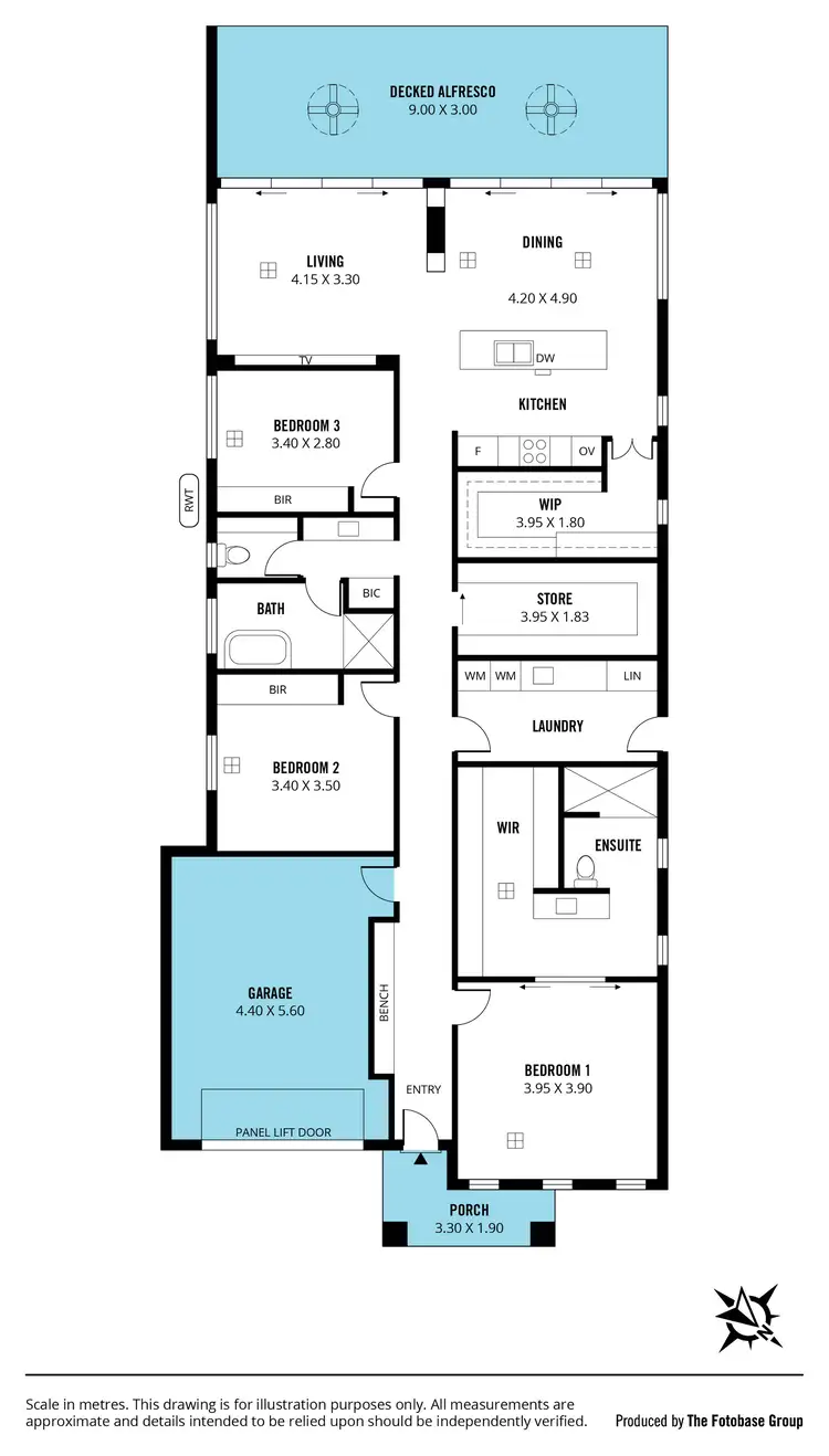 Floorplan of Homely house listing, 14a Baanga Road, Morphett Vale SA 5162