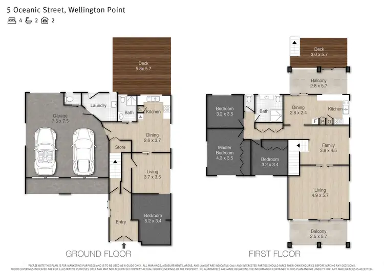 Floorplan of Homely house listing, 5 Oceanic Street, Wellington Point QLD 4160