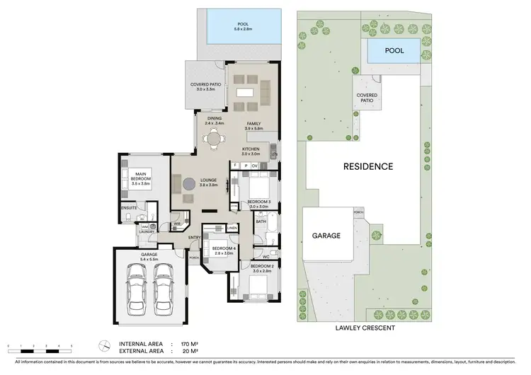 Floorplan of Homely house listing, 44 Lawley Crescent, Pacific Pines QLD 4211