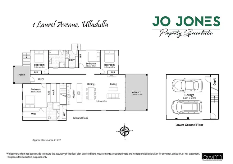 Floorplan of Homely house listing, 4 Laurel Avenue, Ulladulla NSW 2539