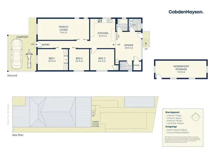 Floorplan of Homely house listing, 30 Cecily Street, Lilyfield NSW 2040