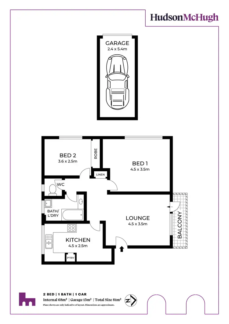 Floorplan of Homely unit listing, 5/27 Alt Street, Ashfield NSW 2131