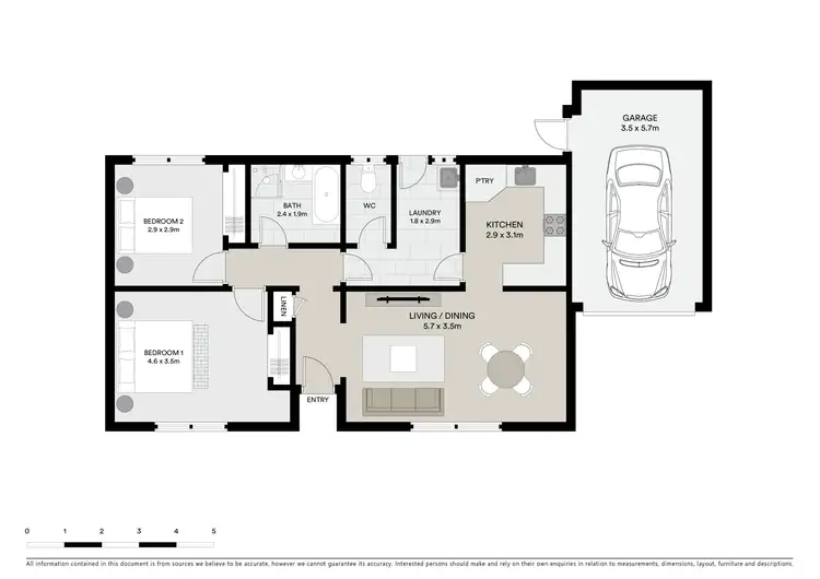 Floorplan of Homely unit listing, 4/12 Rowlands Street, Sebastopol VIC 3356