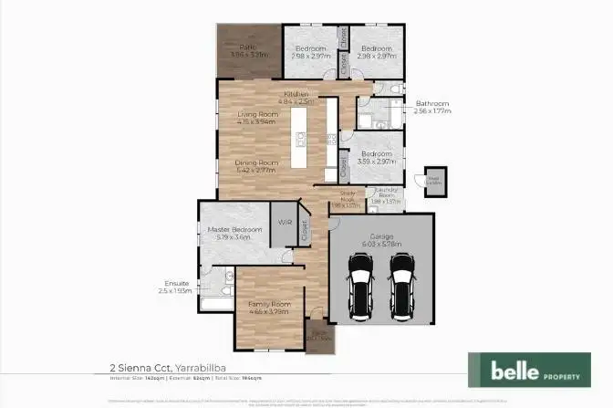 Floorplan of Homely house listing, 2 SIENNA Circuit, Yarrabilba QLD 4207