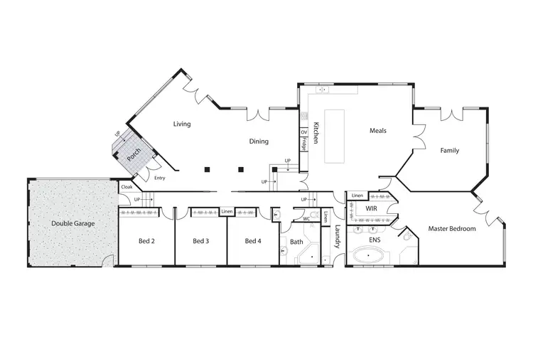 Floorplan of Homely house listing, 71 Jansz Crescent, Griffith ACT 2603