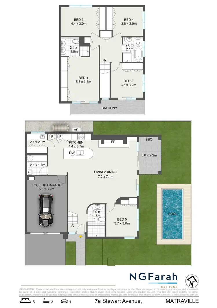 Floorplan of Homely house listing, 7A Stewart Avenue, Matraville NSW 2036