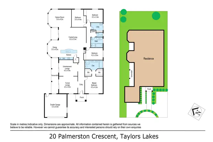 Floorplan of Homely house listing, 20 Palmerston Crescent, Taylors Lakes VIC 3038