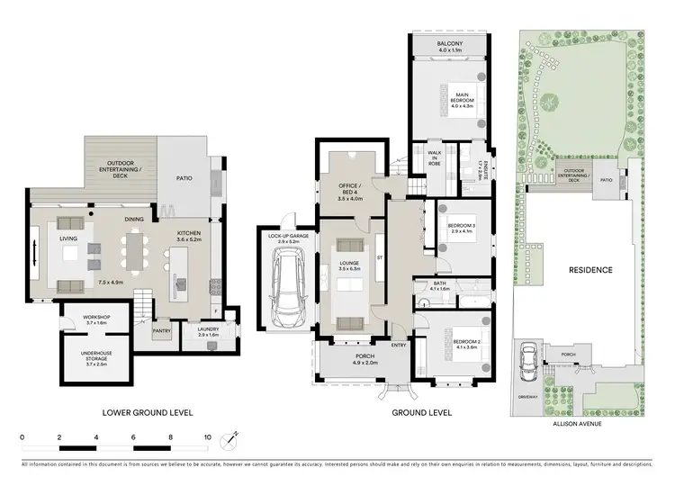Floorplan of Homely house listing, 17 Allison Avenue, Lane Cove NSW 2066