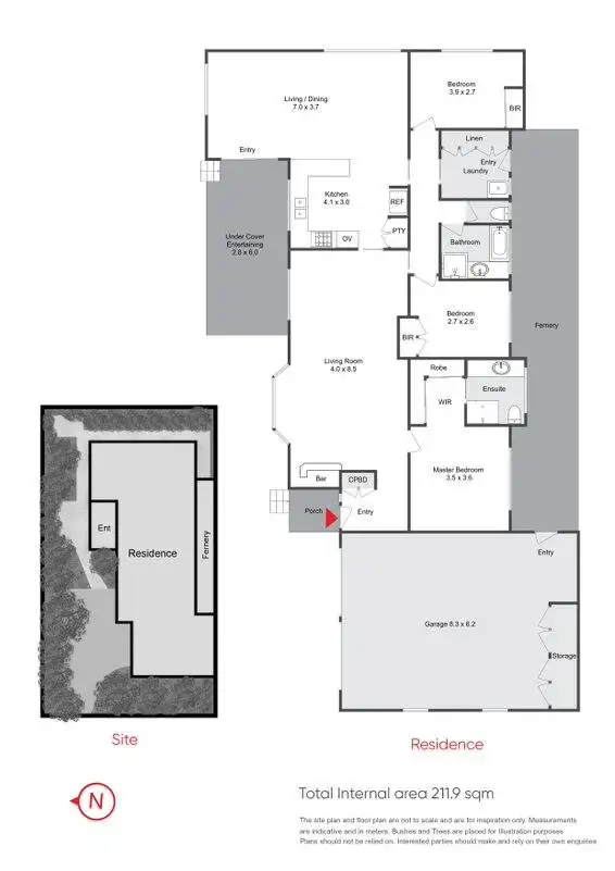 Floorplan of Homely house listing, 3 Courageous Court, Frankston VIC 3199