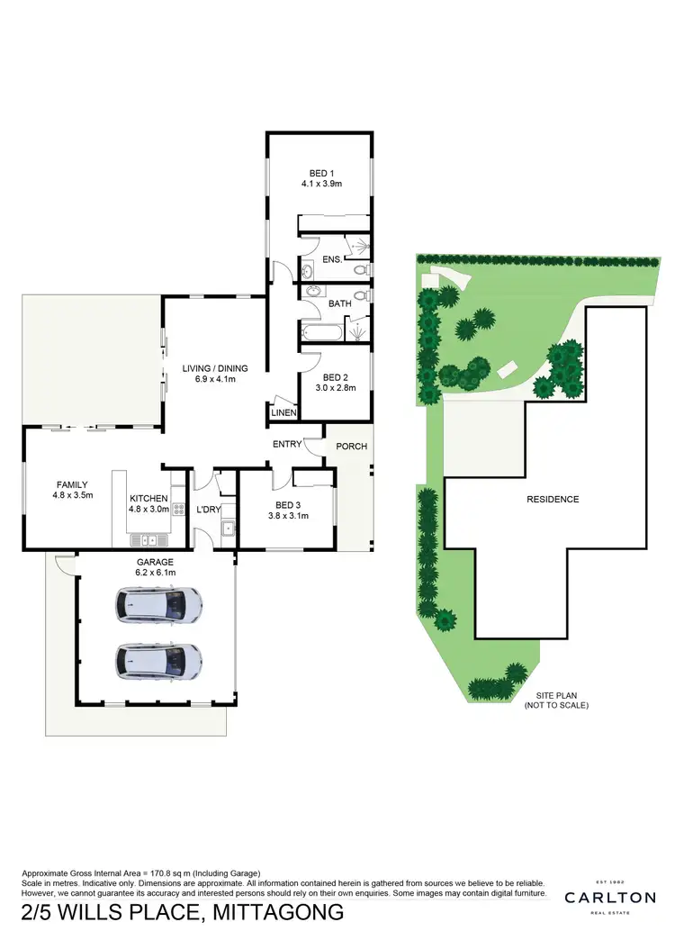 Floorplan of Homely villa listing, 2/5 Wills Place, Mittagong NSW 2575
