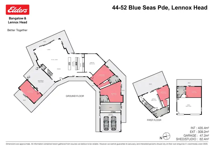 Floorplan of Homely house listing, 44-52 Blue Seas Parade, Lennox Head NSW 2478