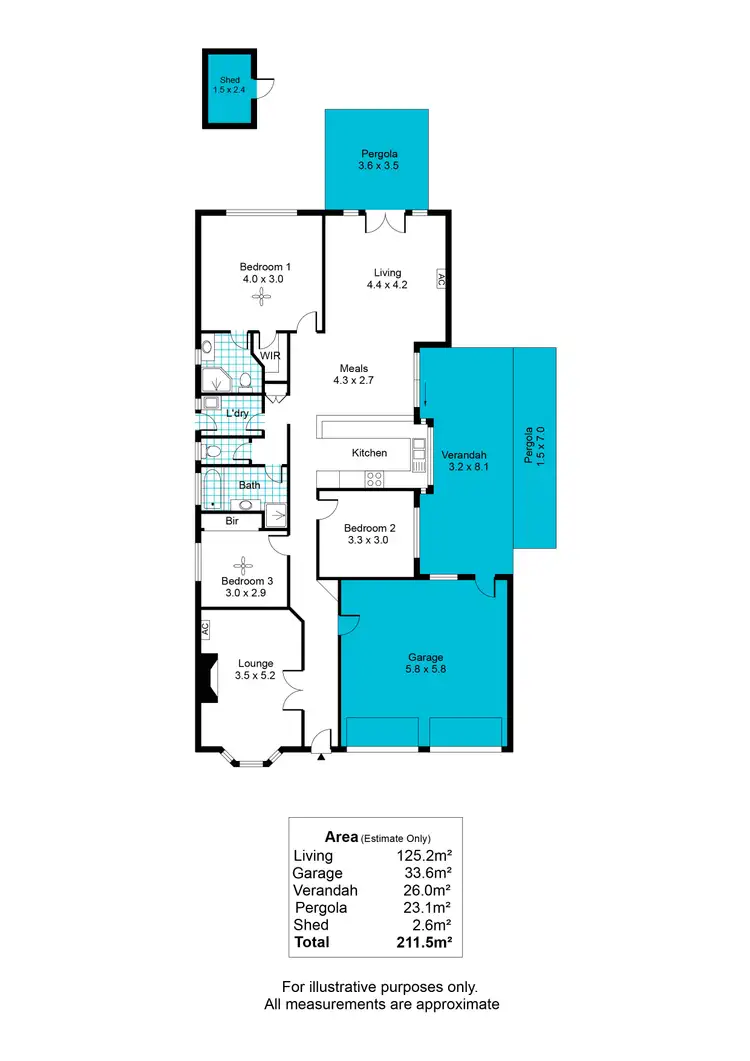 Floorplan of Homely house listing, 16 Shakeshaft Drive, Normanville SA 5204