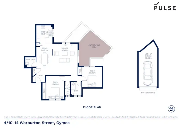 Floorplan of Homely apartment listing, 4/10-14 Warburton Street, Gymea NSW 2227