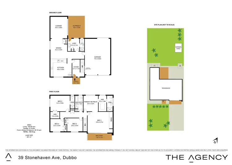 Floorplan of Homely house listing, 39 Stonehaven Avenue, Dubbo NSW 2830