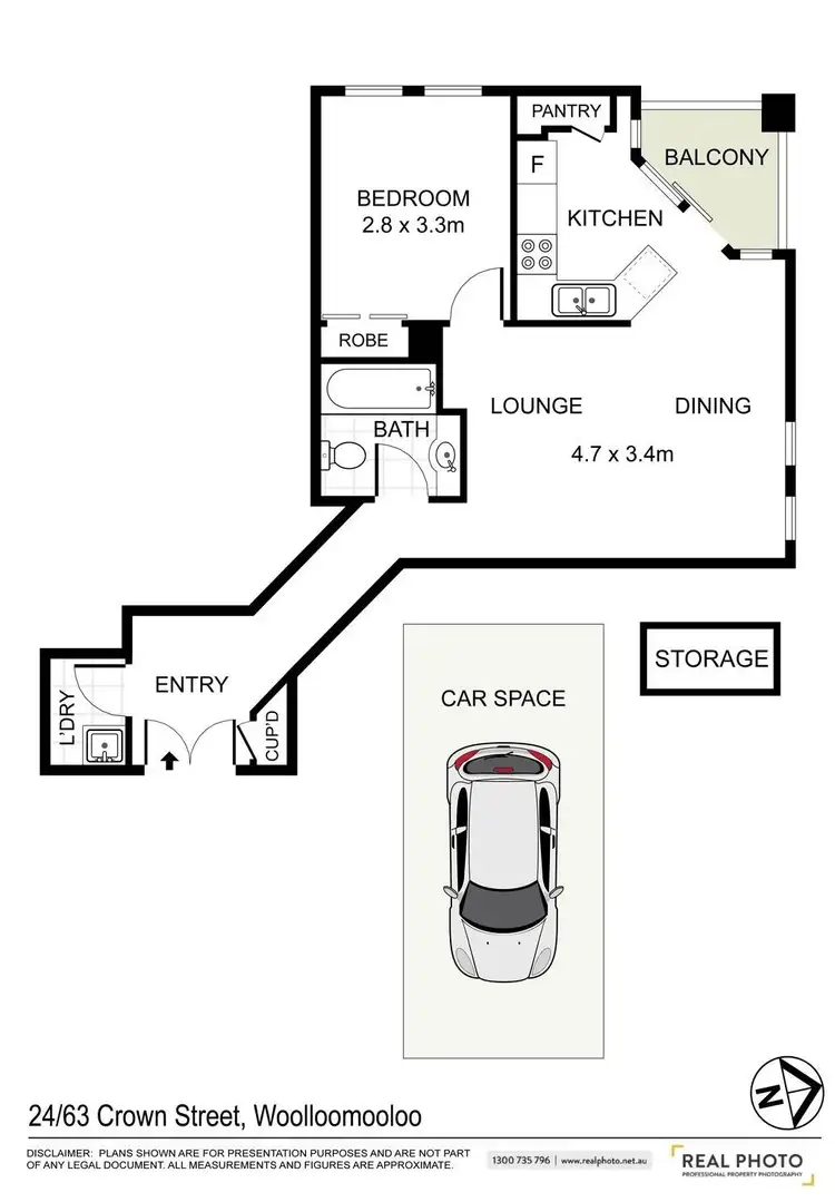 Floorplan of Homely apartment listing, 24/63 Crown Street, Woolloomooloo NSW 2011