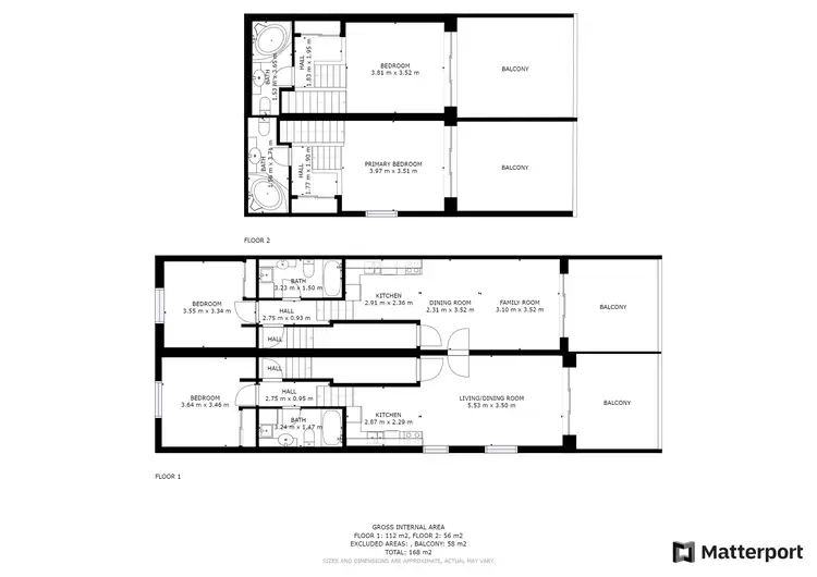 Floorplan of Homely unit listing, 323 & 324/10 Kosciuszko Road, Jindabyne NSW 2627