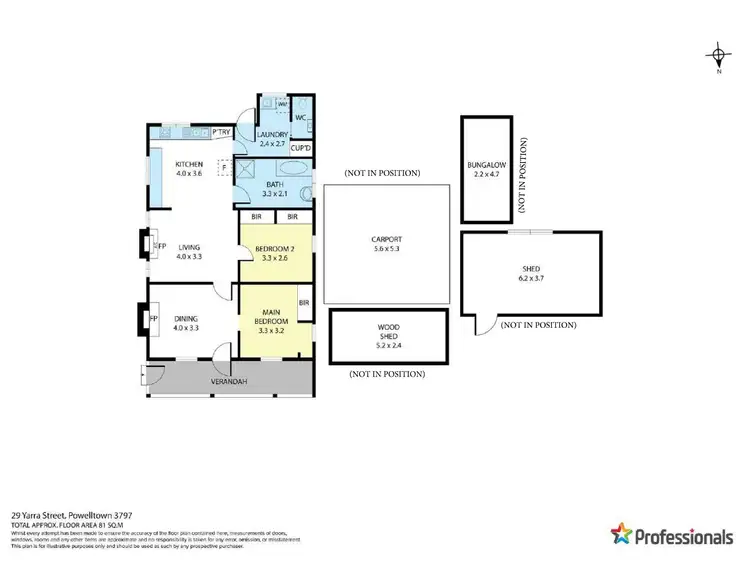 Floorplan of Homely house listing, 29 Yarra Street, Powelltown VIC 3797