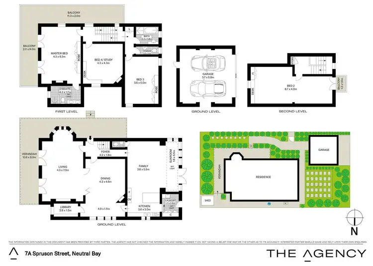 Floorplan of Homely house listing, 7A Spruson Street, Neutral Bay NSW 2089