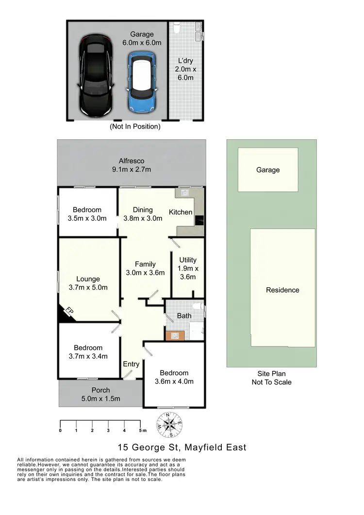 Floorplan of Homely house listing, 15 George Street, Mayfield East NSW 2304