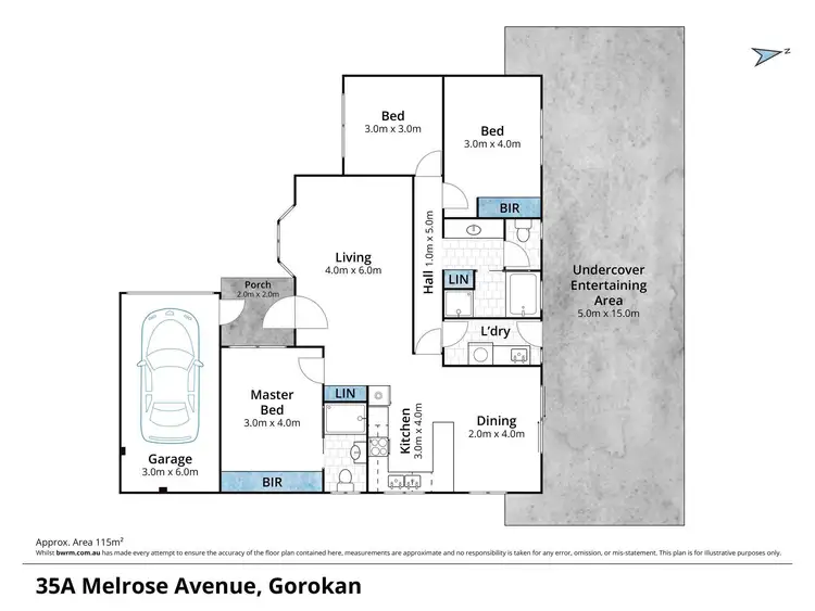 Floorplan of Homely house listing, 35a Melrose Avenue, Gorokan NSW 2263